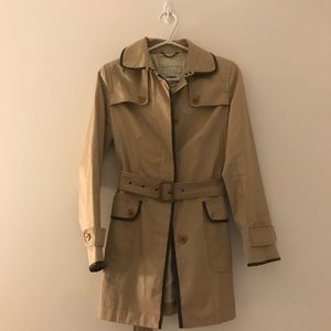 Banana Republic Buttoned Trench Coat